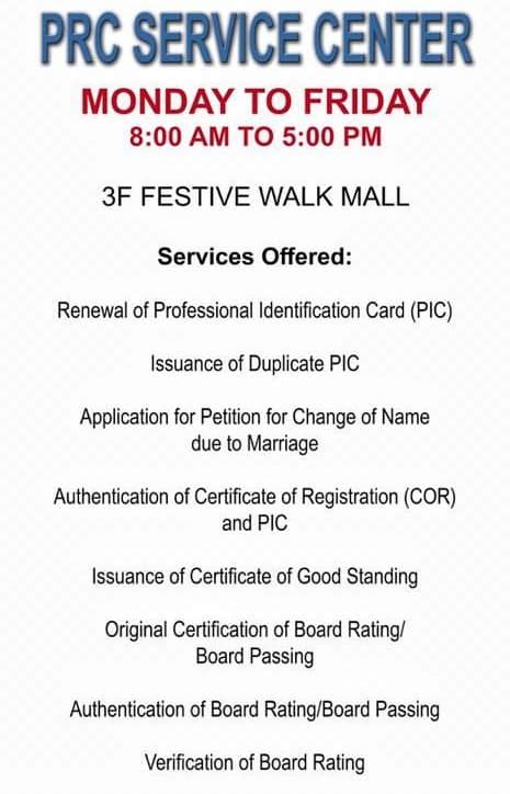 NEW SERVICE ADVISORY‼ PRC SERVICE .